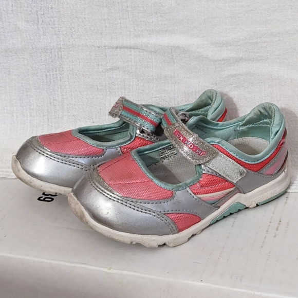 Tsukihoshi Other - Tsukihoshi Pink Mary Jane Washable Sneakers Sz 9